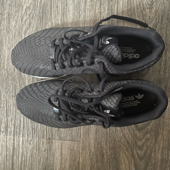 Adidas men zx flux sneakers with unique reflective detail - Picture 3 of 4